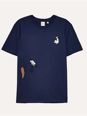 Little Moon Navy Ageratum T-Shirt